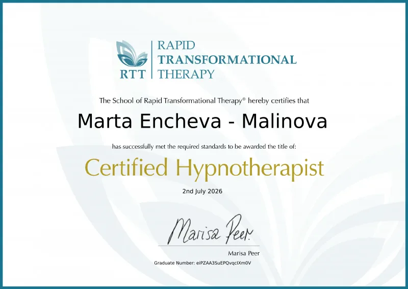 Certified Hypnotherapist